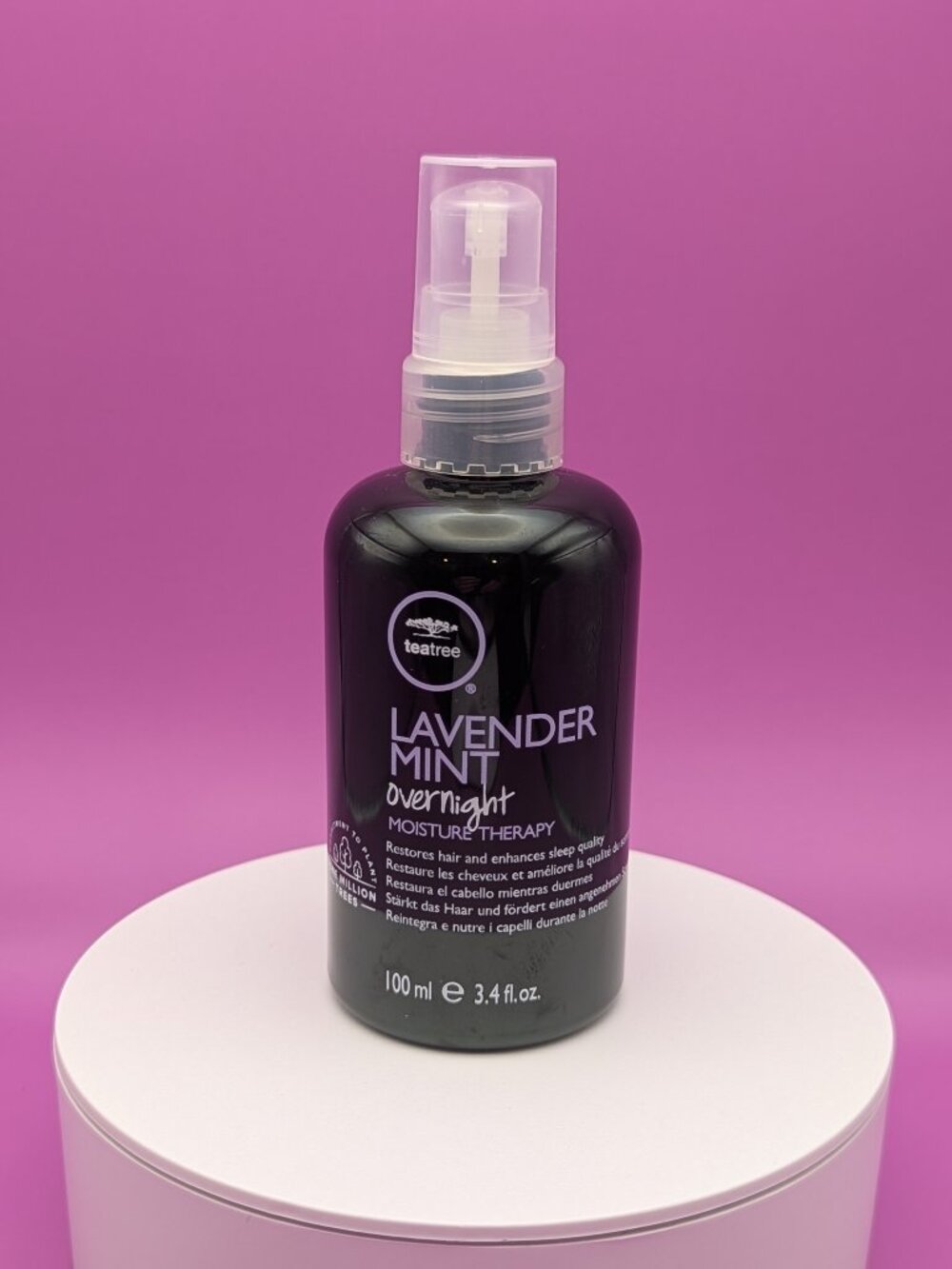 teatree Lavender Mint Overnight Moisture Therapy Hair Mask FS Gently Used VGC